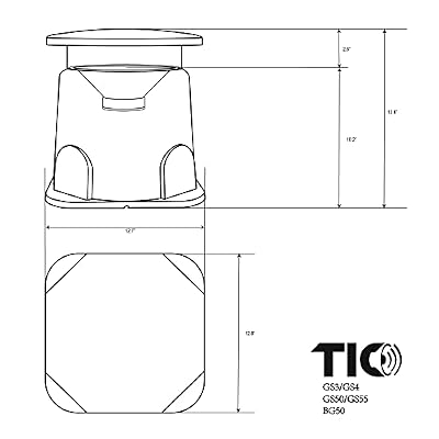 TIC GS50 8 Outdoor Weather-Resistant Omnidirectional In-Ground Subwoofer