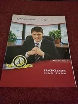 Paperback CFA Level II Practice Exams (Schweser 2011) Book