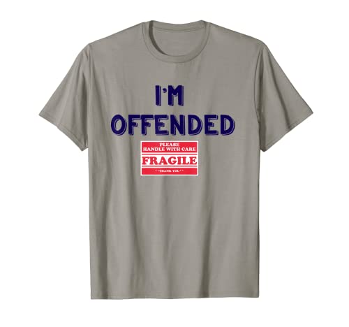I'm Offended Lazy Millennial Funny T-Shirt Disfraz de fiesta Camiseta