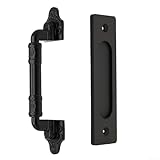 Accès double face : le design double face permet de tirer de chaque côté, améliorant la commodité pour les portes de grange, les portes de garage, les abris de jardin et autres grandes ouvertures où la bidirectionnelle est nécessaire.