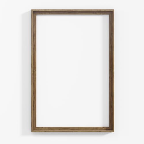 Venusmiles Canvas Frame 24x36 Frame for Canvas Painting Floating for 1 Deep Floater for Canvas Artist Panel Oil Painting Wall Art Dcor Vertical or Horizontal Picture Wall Decor Natural