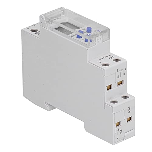 Temporizador programable TM610-2 digital y semanal a 220V para automatización de hogar 7