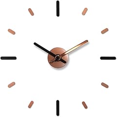 Presentime & Co Large Frameless DIY Wall Clock for Modern Home/Office Decoration, Silent no review