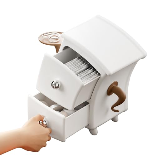 Organizador de almacenamiento de cajones de escritorio y hogar compacto 2