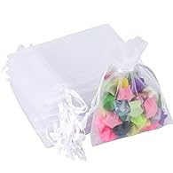 【Material】These gift bags are made of organza, the bags are very tight, but also very permeable for various scents. works great with lavender. 【Size】This jewellery pouches is 7CM*9CM. please allow 0.5-1cm error due to manual measurement. These small ...