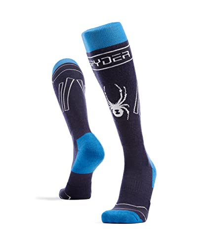 Spyder Herren Omega Comp Skisocken, Navy, M EU Spyder Herren Omega Comp Skisocken, Navy, M EU