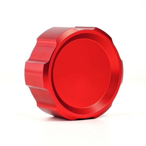 Tapa de depósito de líquido de frenos trasero en aluminio rojo para moto YZF-R3 2015-2021
