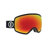Electric Egg Ski Goggles, Matte Black/Brose/Red Chrome