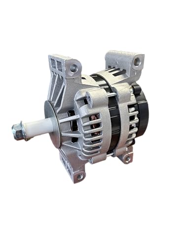 New Alternator Compatible With Volvo Freightliner International Mack Kenworth Peterbilt Sterling Western Trucks Delco 24SI 160 AMP Quad Pad Mount 8600889 0124625062 0124625187 1012118410 8719N RE024P