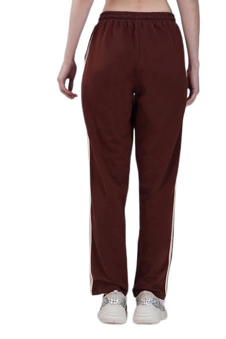 Women's Polyester Blend Everyday Straight Fit Track Pants | Versatile & Comfortable-image-27