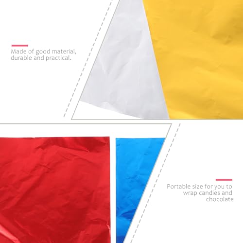 Emballage de chocolat en feuilles aluminium multicolores - 6