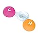 Flents Contact Lens Case, Soft Grip, 1 Count (Pack of 6), Colors May Vary