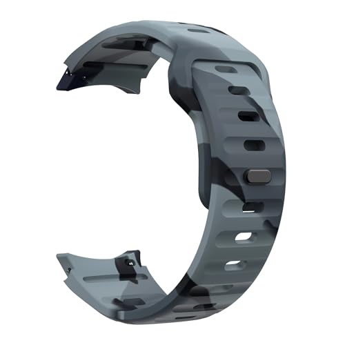 [X] vgԕoh Fit For Samsung Galaxy Watch 6 5 4 40 44mm 5Pro 45mm ԂȂVRXgbv Classic 43mm 47mm 46mmp(Camouflage Gray,Watch 