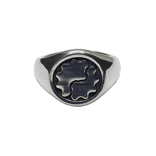 Bague pour homme en argent sterling 925 poinçonnée anneau massif fait main