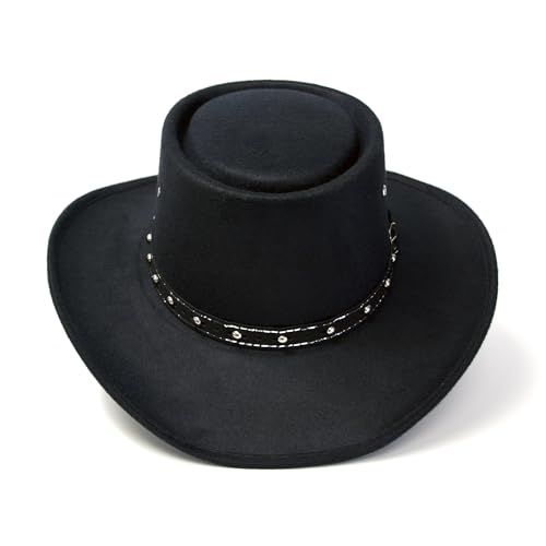 Western Express Faux Felt Gambler Cowboy Hat | Classic Cowboy & Cowgirl Hats for Kid's4