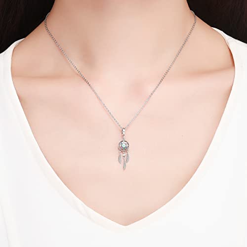 Image of BISAER Hamsa Hand Charm - Sterling Silver, Blue Gemstones Evil Eye, Fits Bangle, Bracelet, Necklace