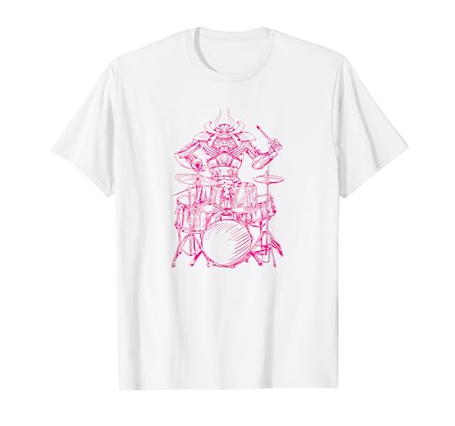 SEEMBO Samurai Schlagzeug-Musiker-Band T-Shirt