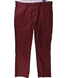 Ralph Lauren Mens Stretch Straight Casual Chino Pants, Red, 33W x 32L