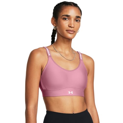 Image of Under Armour Women's Armour Mid Heathered Sports Bra