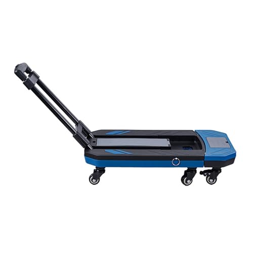 Carros con Ruedas, Carro Plegable, Carretilla de Mano Plegable, Carretilla de Mano Plegable, Carretilla de Mano, Ideal para el Hogar, Automóvil, Oficina, Uso en Viajes (L)