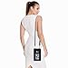 Heaye Women Wallet Wristlet Mini Crossbody with Outside Cell Phone Pocket Holder RFID