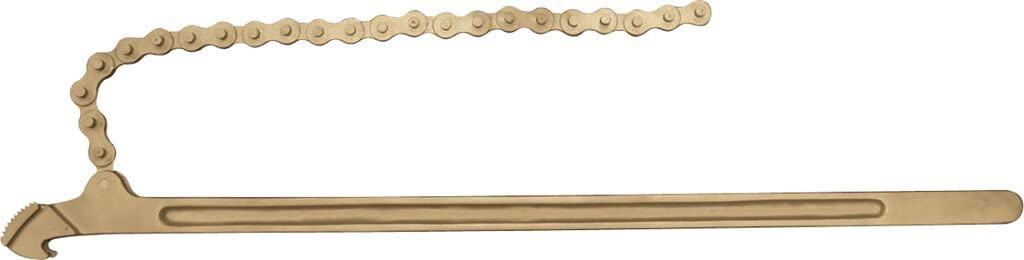 LLAVE DE CADENA 4" ANTICHISPA AL.BRON.