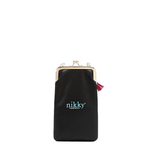 Nikky by Nicole Lee Kisslock Phone Wallet Purse, Nylon (NIKKY MAKES FRIENDS)3