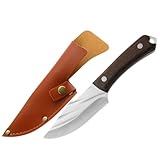 Ciieeo Cuchillo de Carnicero Confiable Mango Seguro y Diseño Ergonómico Apto para Cortar Carne y Verduras en Barbacoas y Actividades al Aire Libre Color Aleatorio