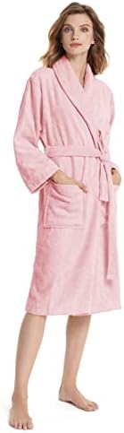 SIORO Terry Cloth Robes for Women Cotton Towel Bat…