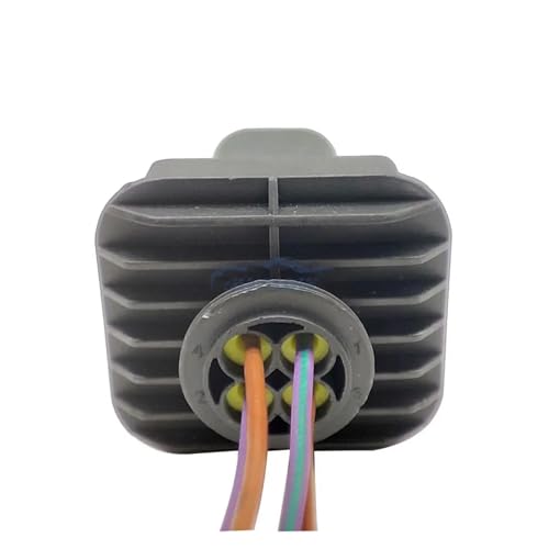 Conector de 4 pines con caja negra PL 6 POS de montaje en panel ST 4