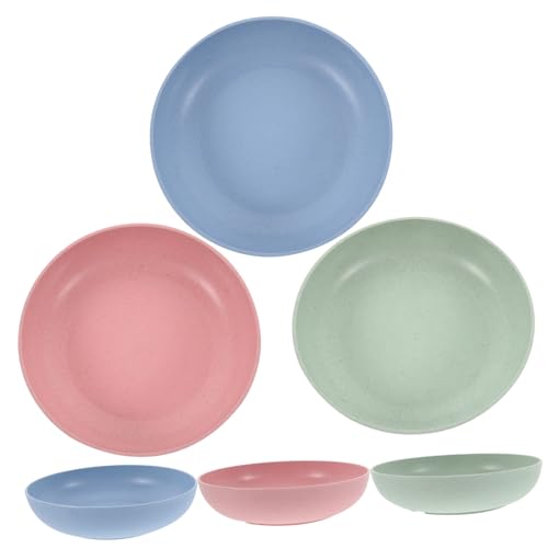 BESPORTBLE 6Pcs Cat Bowls Practical Plastic Bowls for Cats Dishwasher Safe Designed for Legged Breeds Reducing Whisker Fatigue for Mealtime at Home