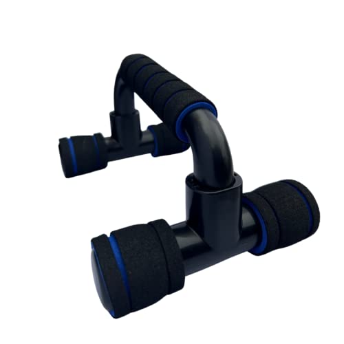 ATC Handels GmbH Par de flexiones en 2 modelos diferentes – Push Up Bar Fitness para el hogar, asas suaves para las articulaciones, entrenamiento de peso corporal (básico)