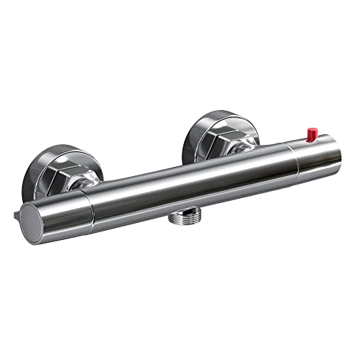 Fugo Mitigeur baignoire thermostatique,Mitigeur de douche thermostatique, robinets de douche de bain Cover