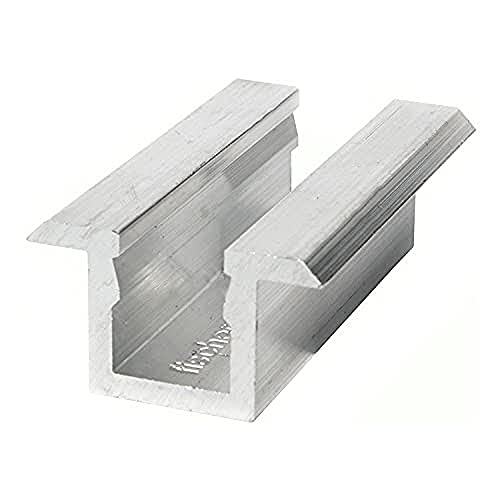 Fischer, Morsetto centrale MC 28-56 alluminio (10 Pezzi)