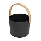 [Material duradero] Hecho de material de aluminio de alta calidad, el mango está hecho de bambú, que es seguro, duradero y se puede utilizar durante mucho tiempo.