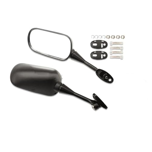 Espejos Retrovisores Moto para HYOSUNG GT125R GT250R GT650R Recambio Negro
