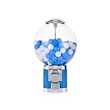 Gashapon Machine Toy Vending Machine 32MM Small Commercial Desktop Capsule Machine Elastic Ball Machine Children's Gift Home Lottery Interactive Coin Machine Large Capacity(D)