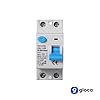 gloca Interruttore Differenziale Puro Salvavita 2P 30mA 220V-6KA 2 Moduli DIN (63 Ampere)