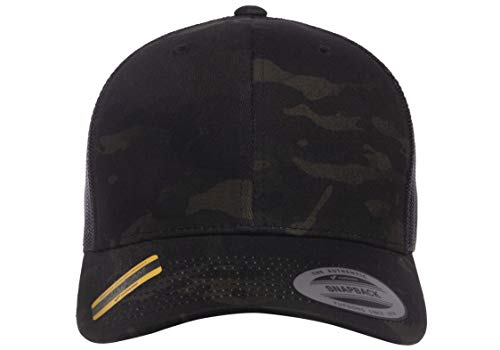 Yupoong Men's Yp Classics Retro Trucker Cap 2-Tone