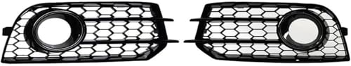 Grille de feu antibrouillard pour A1 8X 2010-2014 en finition noir brillant