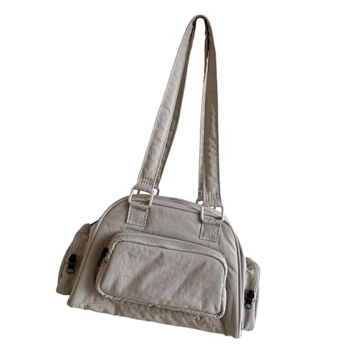 Sac à aisselles léger grand sac épaule fourre-tout fonctionnel toile souple