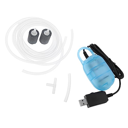 Mipcase 1 Set Aquarium Air Pump Compact Underwater Pump for Tank Portable Oxygen for Home Use and Ornamental