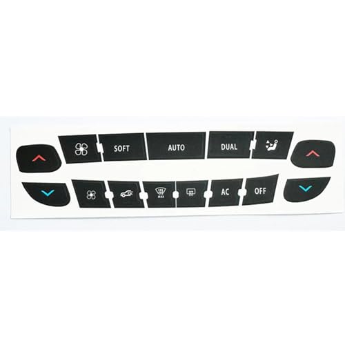 Autocollant bouton climatisation Megane Scenic Master panneau commande