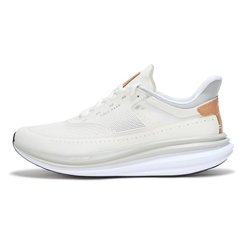 Cole Haan Cole Haan Men's Original Grand Quadstar Running Sneakers, Optic White/Nimbus Cloud/Optic White, 7.5-W US