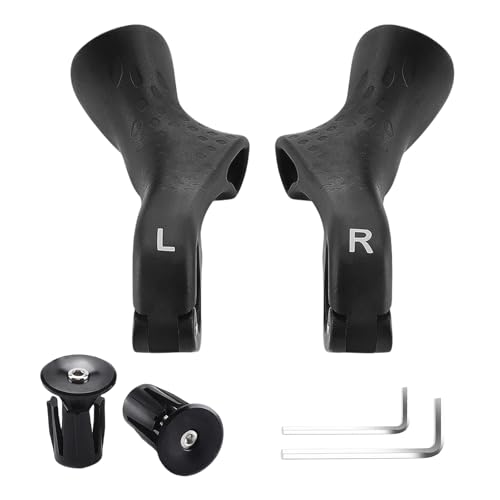 Bicicletas Extender Manillar Reducción de Golpes Manillar y Conector Set Alargador Doble Bicicleta Manillar Soporte