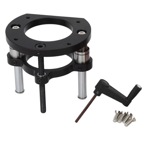 Mesa De Fresadora For Carpintería Con Elevador Motores 65 Mm Diámetro Base Inmersión Elevable Madera