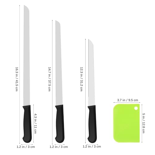 Set Cuchillos Panadería 7 Piezas Acero Inox Base miniatura 2