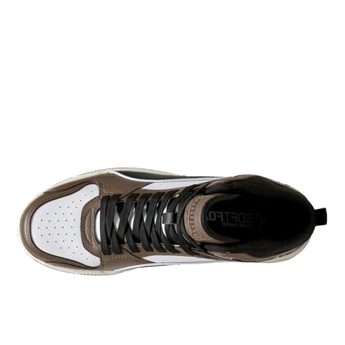 Image of PUMA Mens Rebound Break Mid Lace Up Sneakers Shoes Casual
