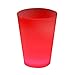 Tasses de fête avec événement extérieur de fête fluorescente 4,5 ml 1,5 oz liquide rougeoyant pour verre et bouteille amusants en Bouteilles D'eau En Verre Avec Des Heures À Boire (Red, One Size)
