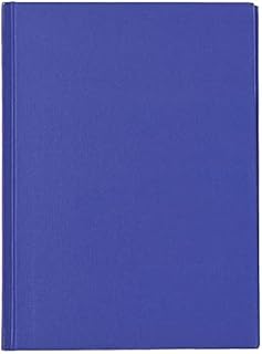 Nu Notebooks - A5 Casebound Manuscript - Office Range - Notebook - Stationery Notebooks - Writing Pad - 192 Pages,Blue